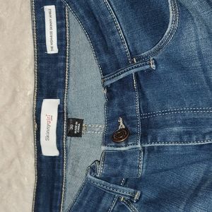 Women's Size 30/10 SkinnyGirl Jeans. "High Rise Skinny Ankle" w/ distressing